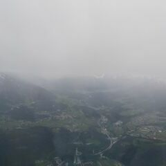 Flugwegposition um 09:05:02: Aufgenommen in der Nähe von Innsbruck, Österreich in 2156 Meter